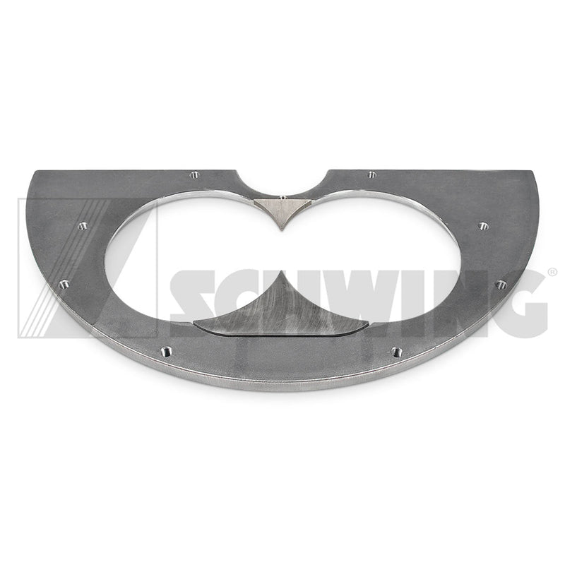 "Schwing PLT Base, Carbide, E-Rock, DN 220, durable construction, Part #: 10183638."
