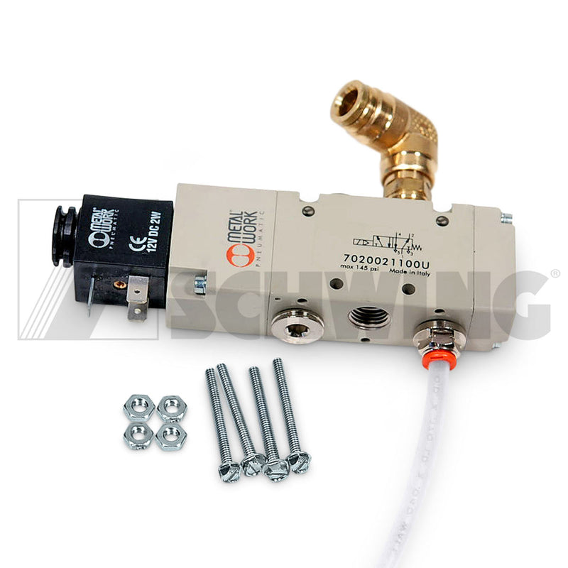 Stm Chute Lock Pneumatic Valve Sub-Assy | Weight: 2 lbs | Dimensions: 42 X 170 X 190MM | Brand: SCHWING