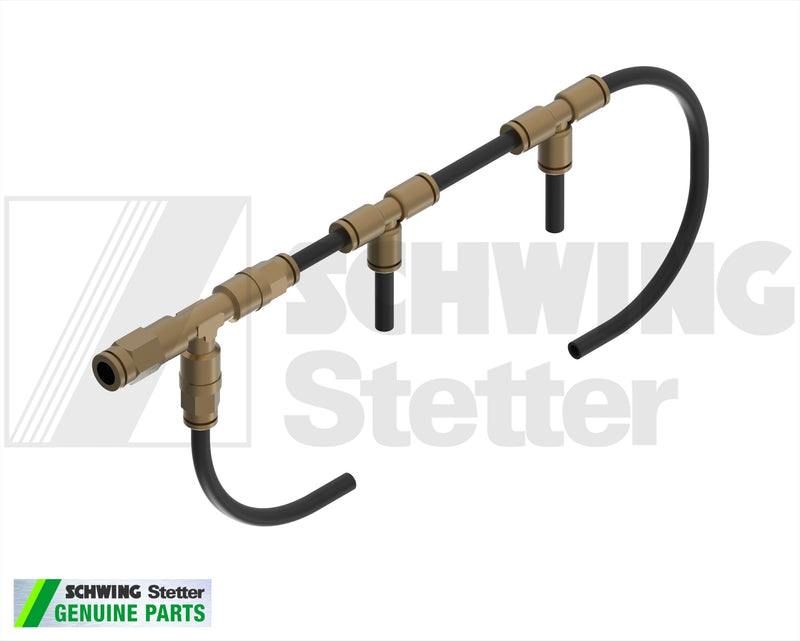 Assy - Hyd Hose And Fitting Sd 6/2 S39Sx | Weight: 2 lbs | Brand: SCHWING