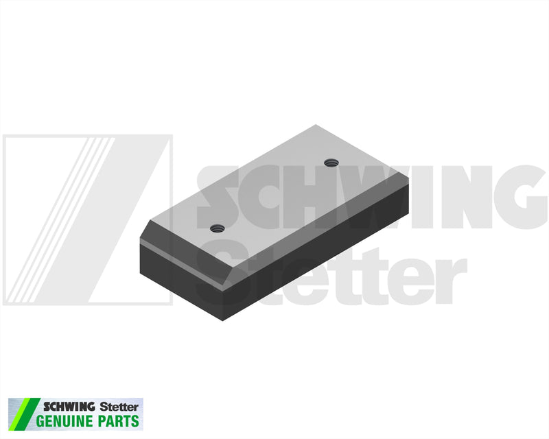 Pad - Rubber, #3 Boom Bumper - S 52Sx | Weight: 6 lbs | Dimensions: 180X80X40 | Brand: SCHWING