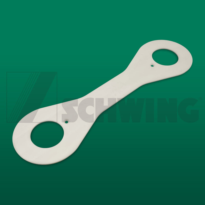 Parts - Plastic Shim, Gd/Lvr (Hb1)-S52Sx | Weight: 9 lbs | Dimensions: 1340 X 370 X 10 MM | Brand: SCHWING