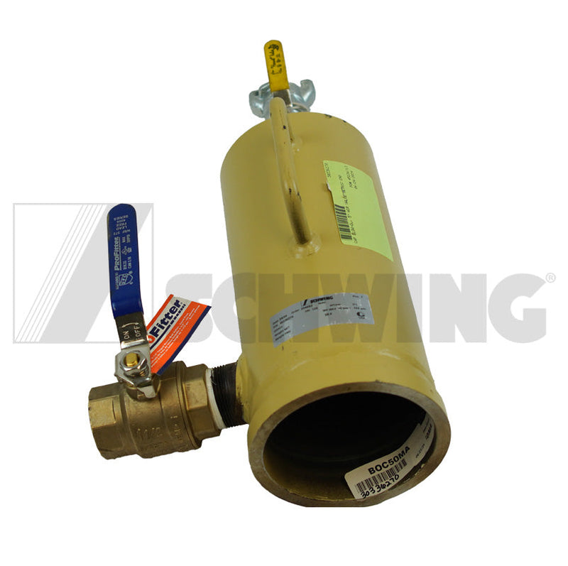 Cap Blow-Out 5" Air Valve Metric End | Weight: 23 lbs | Brand: SCHWING