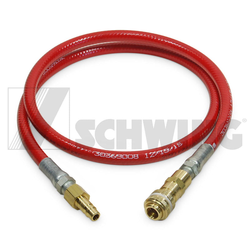 Assy - Air Hose, 300 Psi, 6 Ft Lg Fo | Weight: 4 lbs | Dimensions: 450 X 350 X 65 MM | Brand: SCHWING
