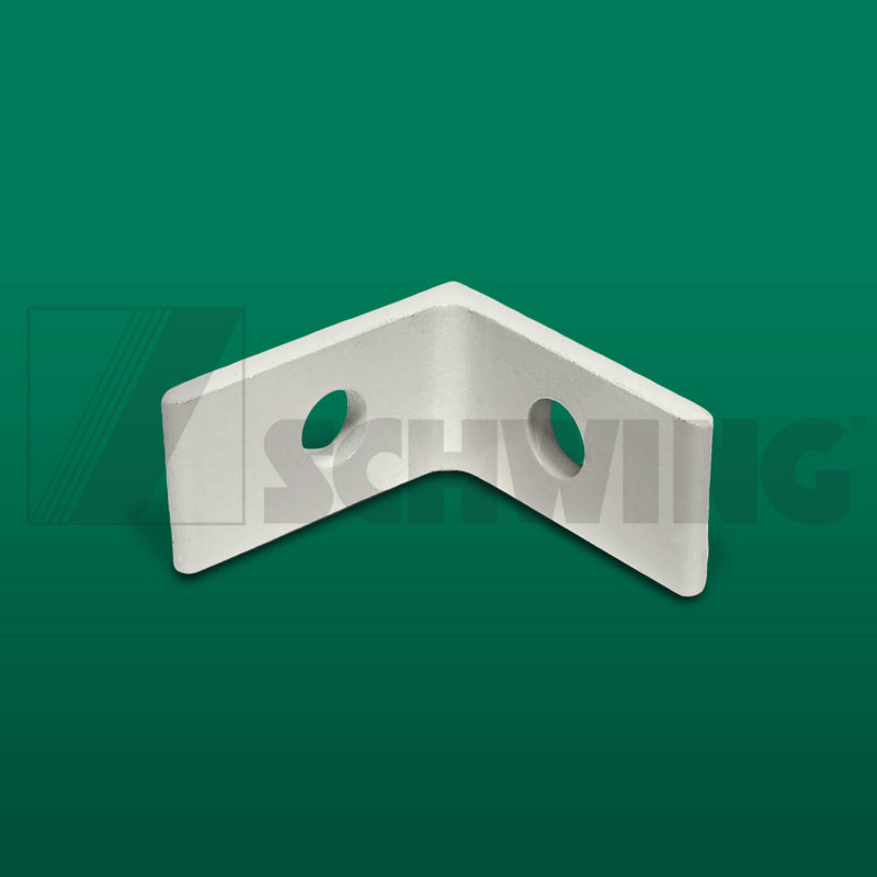 Bracket  Angle / Tslot (Hopper) | Weight: 2 lbs | Dimensions: 52 X 52 X 25 MM | Brand: SCHWING
