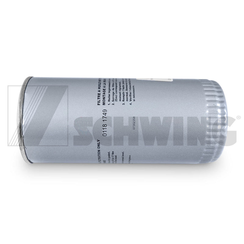 Filter - Oil | Weight: 3 lbs | Dimensions: 96 X 96 X 215MM | Brand: SCHWING