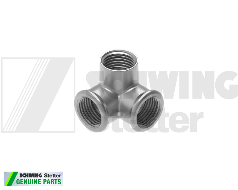 Angle Fitting En 10242 Za1-1-Zn-A | Weight: 2 lbs | Brand: SCHWING