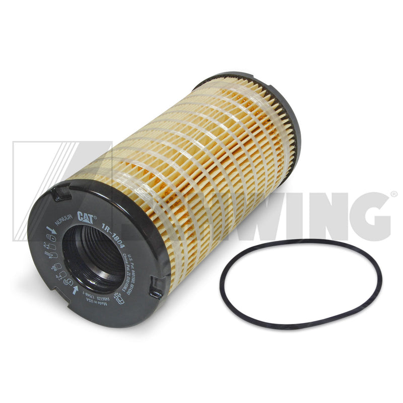 Seperator - Fuel Primary Cat C4.4T 80Hp | Weight: 2 lbs | Dimensions: 165 X 90 X 87 MM | Brand: SCHWING