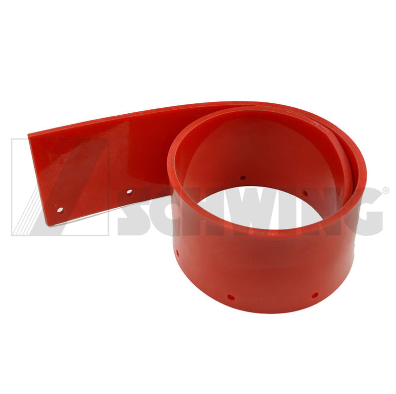 Rubber Cover-Fold Down Hopper Side Skirt | Weight: 6 lbs | Dimensions: 1505 X 153 X 10 | Brand: SCHWING