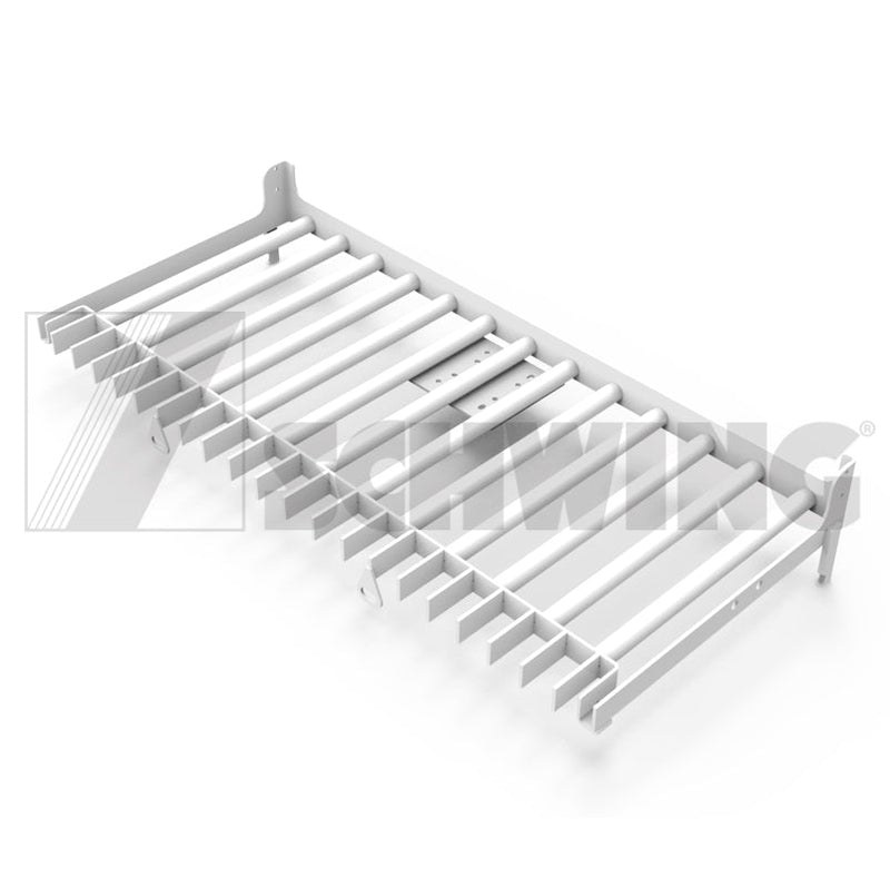Wmt - Hopper Grate, Rnd Bar, Rb | Weight: 107 lbs | Dimensions: 240 X 667 X 1474MM | Brand: SCHWING