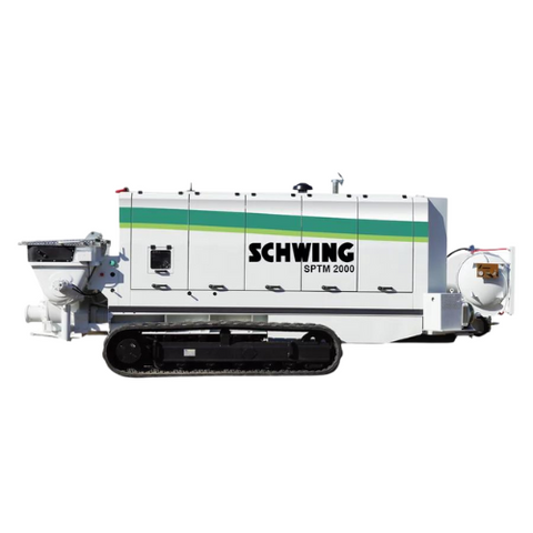 Schwing SPTM 2000 Trailer Pump | High-Performance Concrete Pump with Advanced Mobility
