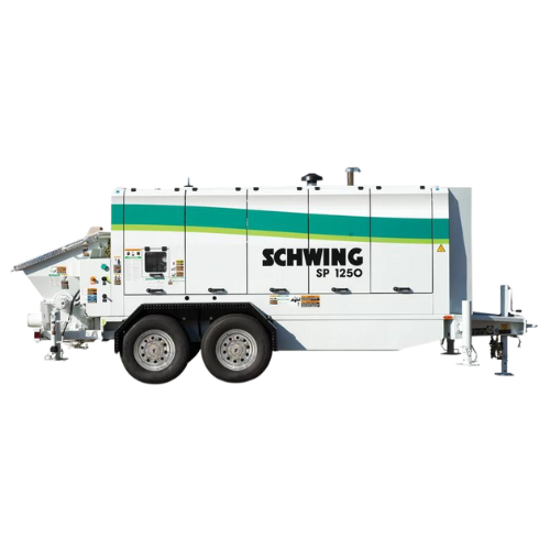 Schwing SP 1250 Stationary Concrete Pump | High-Volume Tier 4 Final Pump